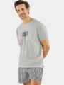 tricou cu maneci scurte pt. barbati Nautica Honley T-Shirt gri 1