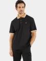tricou cu guler pt. barbati Nautica Latok Polo Shirt negru 1
