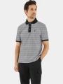 tricou cu guler pt. barbati Nautica Quarry Polo Shirt negru 1