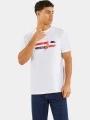 tricou cu maneci scurte pt. barbati Nautica Gorgon T-Shirt alb 1