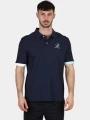 tricou cu guler pt. barbati Nautica Pascal Polo Shirt albastru inchis 1