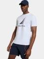 tricou cu maneci scurte pt. barbati Nautica Pollock T-Shirt alb 1