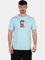 tricou cu maneci scurte pt. barbati Nautica Lutz T-Shirt albastru deschis 1