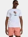 tricou cu maneci scurte pt. barbati Nautica Raphael T-Shirt alb 1