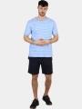 tricou cu maneci scurte pt. barbati Nautica Whitby T-Shirt albastru deschis 1