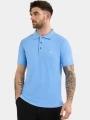 tricou cu guler pt. barbati Nautica Barrett Slim Fit Polo Shirt albastru 1