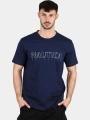 tricou cu maneci scurte pt. barbati Nautica Cook T-Shirt albastru inchis 1