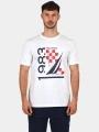 tricou cu maneci scurte pt. barbati Nautica Vale SS T-Shirt alb 1