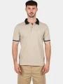 tricou cu guler pt. barbati Nautica Bayer Polo Shirt nisip 1
