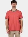 tricou cu maneci scurte pt. barbati Nautica Seaton T-Shirt rosu 1