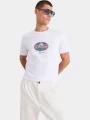 tricou cu maneci scurte pt. barbati Nautica Mosa T-Shirt alb 1