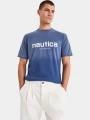 tricou cu maneci scurte pt. barbati Nautica Astillo T-Shirt albastru inchis 1