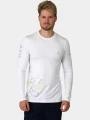 tricou cu maneci lungi pt. barbati Nautica Lionel 2 Long Sleeve T-Shirt alb 1