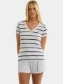 tricou cu maneci scurte pt. femei Nautica Hosta T-Shirt alb 1