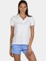 tricou cu guler pt. femei Nautica Layla 2 Polo Shirt alb 1