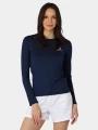 tricou cu maneci lungi pt. femei Nautica Lisa Long Sleeve T-Shirt albastru inchis 1