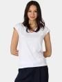 tricou cu maneci scurte pt. femei Nautica Fia T-Shirt alb 1