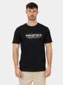 tricou cu maneci scurte pt. barbati Nautica Rayon T-Shirt negru 1