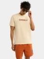 tricou cu maneci scurte pt. barbati Nautica Adamstown T-Shirt nisip 1