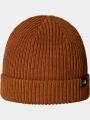 caciula tricotata The North Face Tnf Fisherman Beanie portocaliu 1