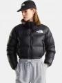 jacheta de puf pt. femei The North Face W Nuptse Short Jacket negru 1