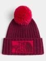 caciula cu mot The North Face Heritage Ski Tuke bordo 1