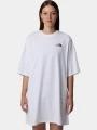 rochie tricou pt. femei The North Face W S/S Essential Oversize Tee Dress alb 1