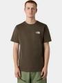 tricou cu maneci scurte pt. barbati The North Face M Ss Simple Dome Tee oliv 1