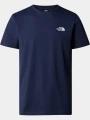 tricou cu maneci scurte pt. barbati The North Face M Ss Simple Dome Tee albastru inchis 1