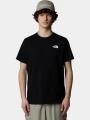 tricou cu maneci scurte pt. barbati The North Face M S/S Box Nse Tee negru 1