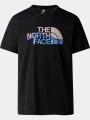 tricou cu maneci scurte pt. barbati The North Face M Ss Mountain Line Tee negru 1