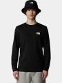 tricou cu maneci lungi pt. barbati The North Face M L/S Simple Dome Tee negru 1