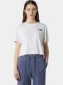 crop top pt. femei The North Face W Simple Dome Cropped Slim Tee alb 1