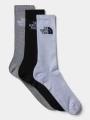 ciorapi The North Face Multi Sport Cush Crew Sock 3P alb 1