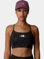 sutien pentru sport pt. femei The North Face W Flex Light Bra Print gri 1