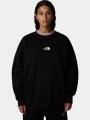 pulover pt. femei The North Face W Essential Oversize Crew negru 1