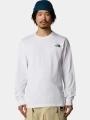 tricou cu maneci lungi pt. barbati The North Face M L/S Easy Tee alb 1