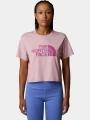 crop top pt. femei The North Face W S/S Easy Relaxed Cropped Tee roz 1