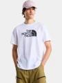 tricou cu maneci scurte pt. barbati The North Face M Evolution Half Dome Regular Short Slee alb 1