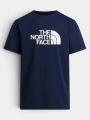 tricou cu maneci scurte pt. barbati The North Face M Evolution Half Dome Regular Short Slee albastru inchis 1