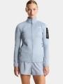 pulover polar pt. femei The North Face W Mistyescape Fleece albastru deschis 1