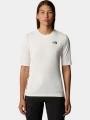 tricou pentru sport, cu maneci scurte pt. femei The North Face W S/S Lightrange Tee alb 1