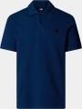 tricou cu guler pt. barbati The North Face M Essential Regular Polo albastru 1