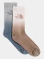 ciorapi The North Face Everyday Crew Sock Dip Dye - 2P maro 1