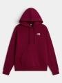pulover cu gluga pt. femei The North Face W Evolution Simple Dome Regular Hoodie bordo 1