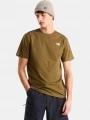 tricou cu maneci scurte pt. barbati The North Face M Evolution Simple Dome Regular Short Sl oliv 1