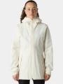 jacheta de drumetie impermeabila pt. femei The North Face W Hikesteller Parka Shell Jacket alb 1