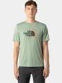 tricou cu maneci scurte pt. barbati The North Face M Mountain Foundation Ss Tee-Graphic verde 1