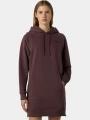 rochie pulover pt. femei The North Face W Relaxed Hooded Dress bordo 1