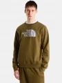 pulover pt. barbati The North Face M Tnf Essential Drew Peak Regular Crew oliv 1